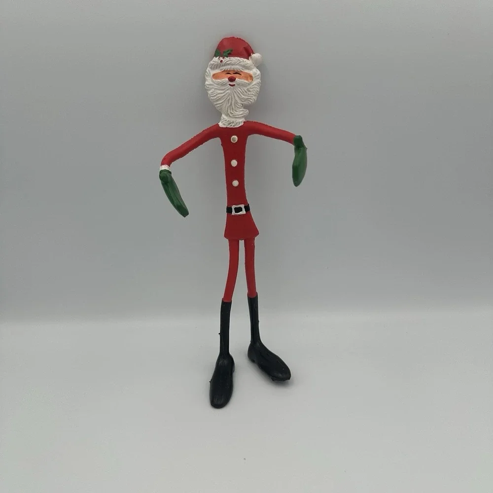 1978 Amscan Bendy Bendable Santa‎ Claus Christmas #44020 10